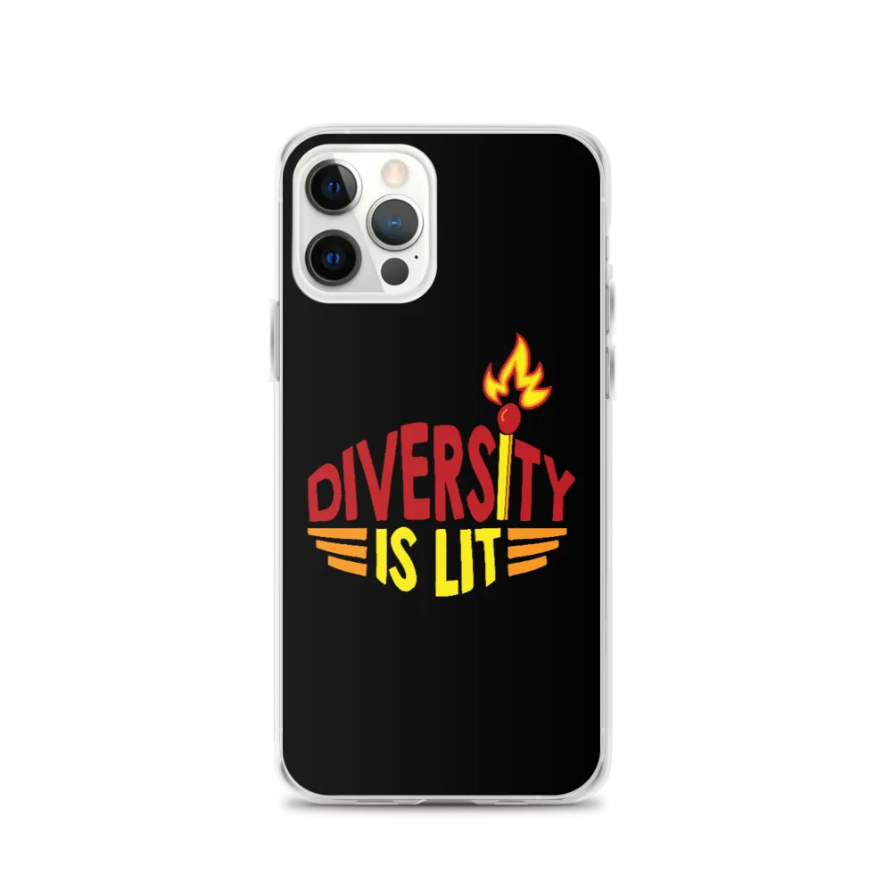 Diversity is Lit (iPhone Case)