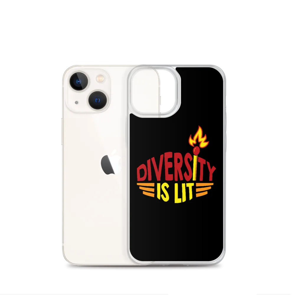 Diversity is Lit (iPhone Case)
