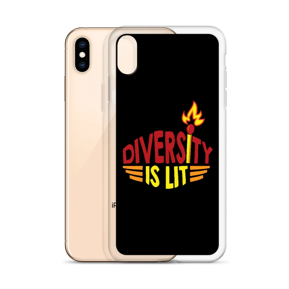 Diversity is Lit (iPhone Case)