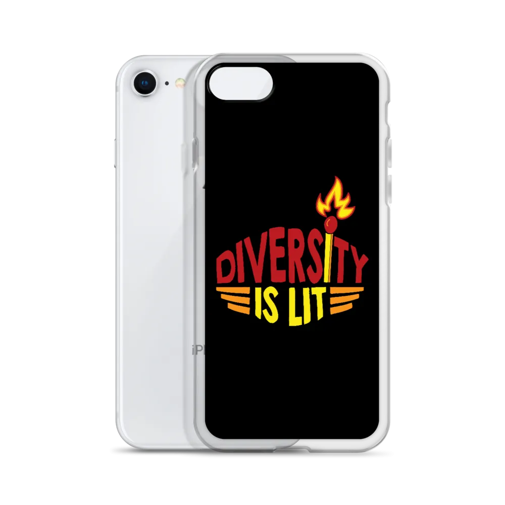 Diversity is Lit (iPhone Case)