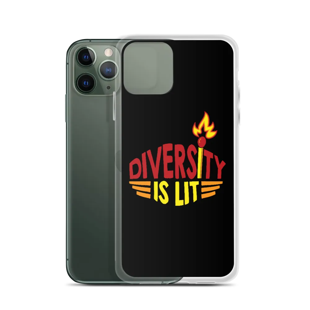Diversity is Lit (iPhone Case)