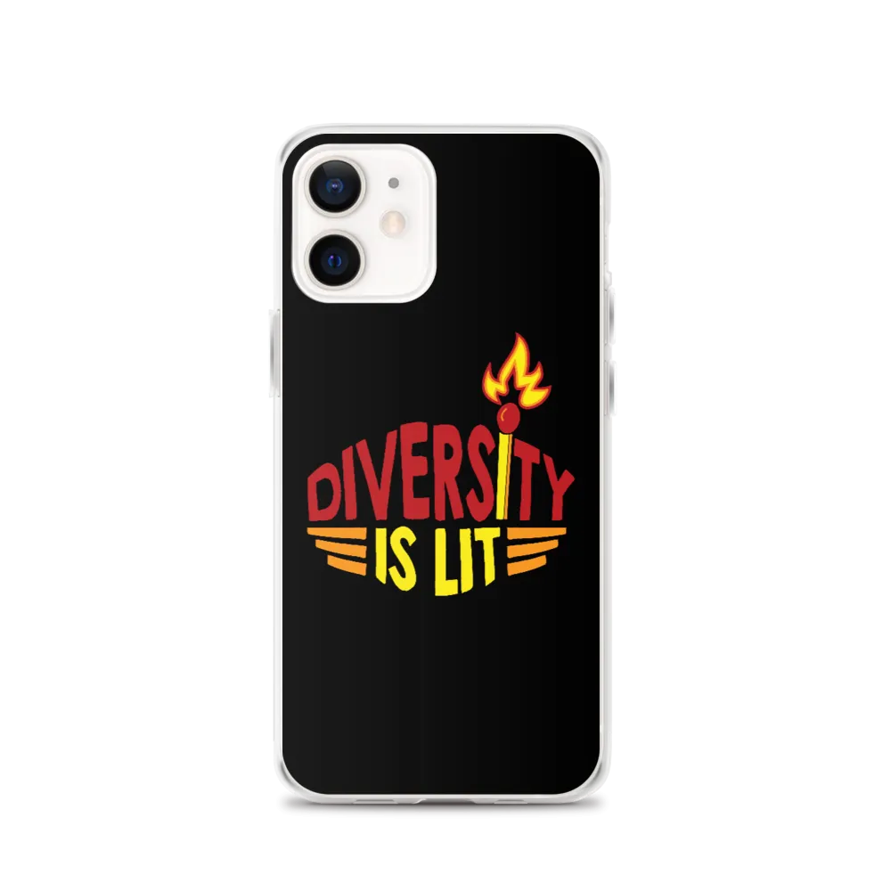 Diversity is Lit (iPhone Case)