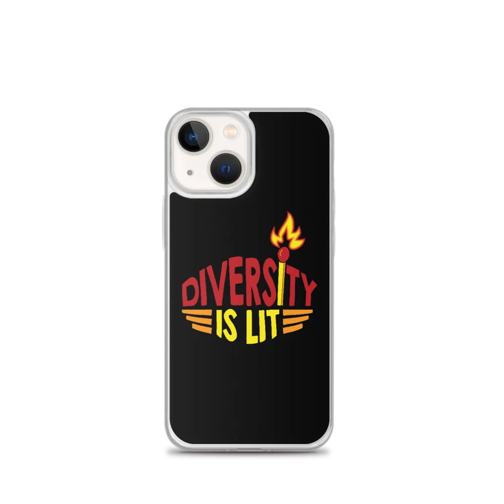 Diversity is Lit (iPhone Case)