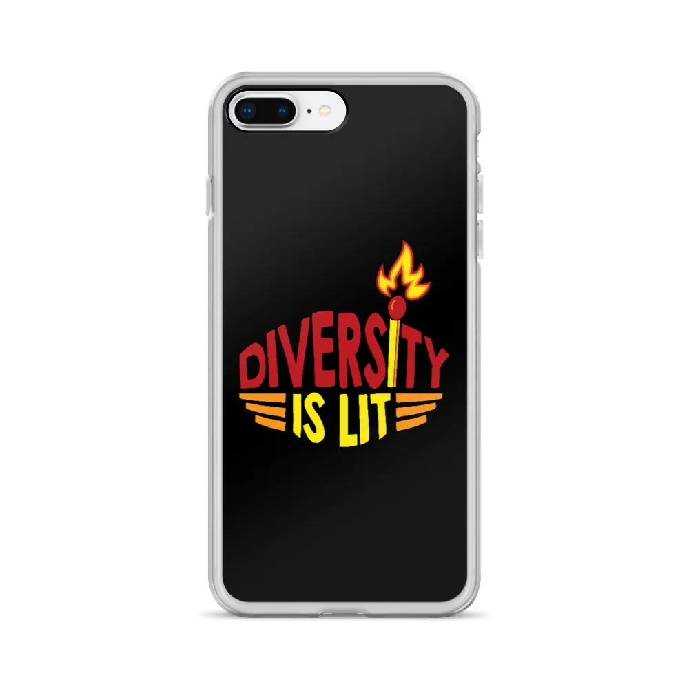 Diversity is Lit (iPhone Case)