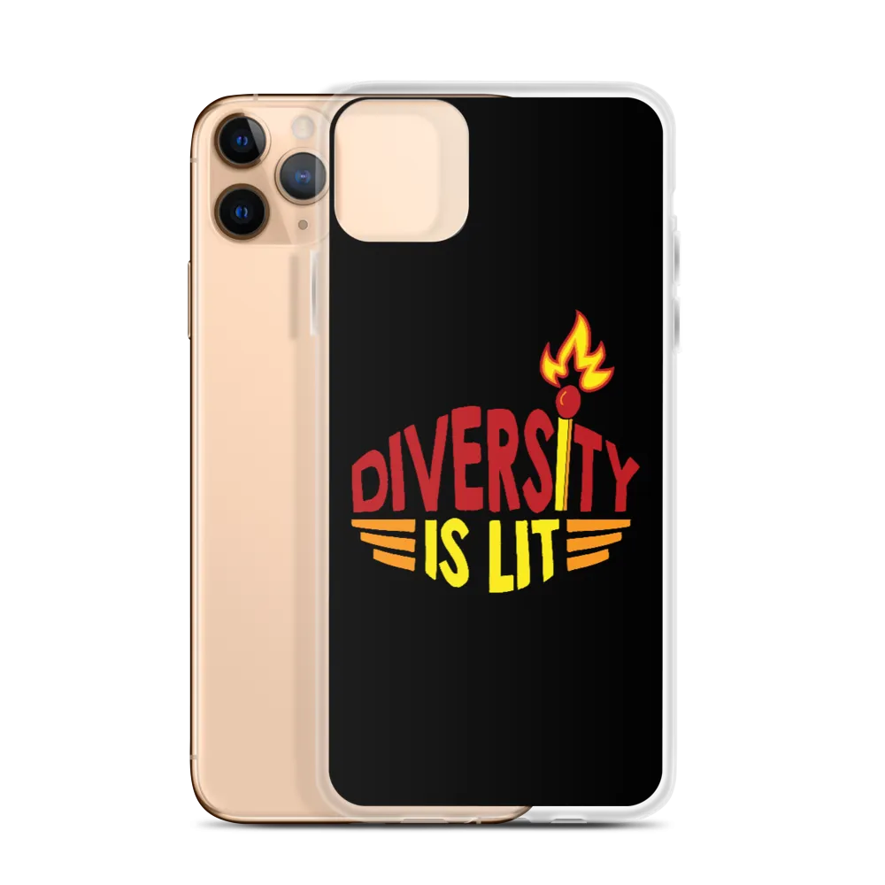 Diversity is Lit (iPhone Case)
