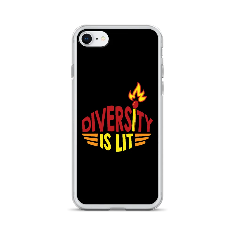 Diversity is Lit (iPhone Case)