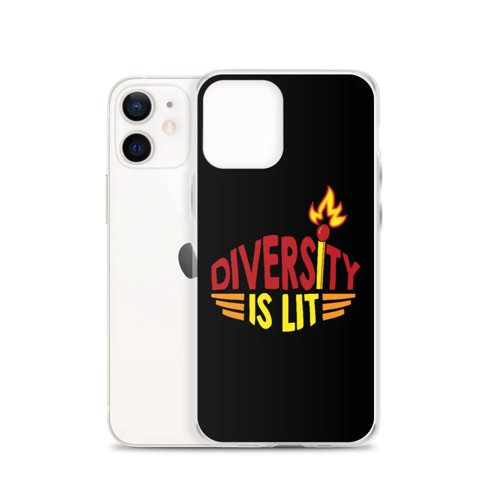 Diversity is Lit (iPhone Case)