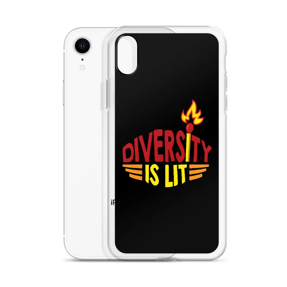 Diversity is Lit (iPhone Case)
