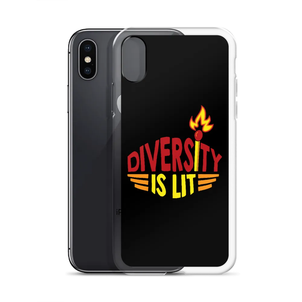 Diversity is Lit (iPhone Case)