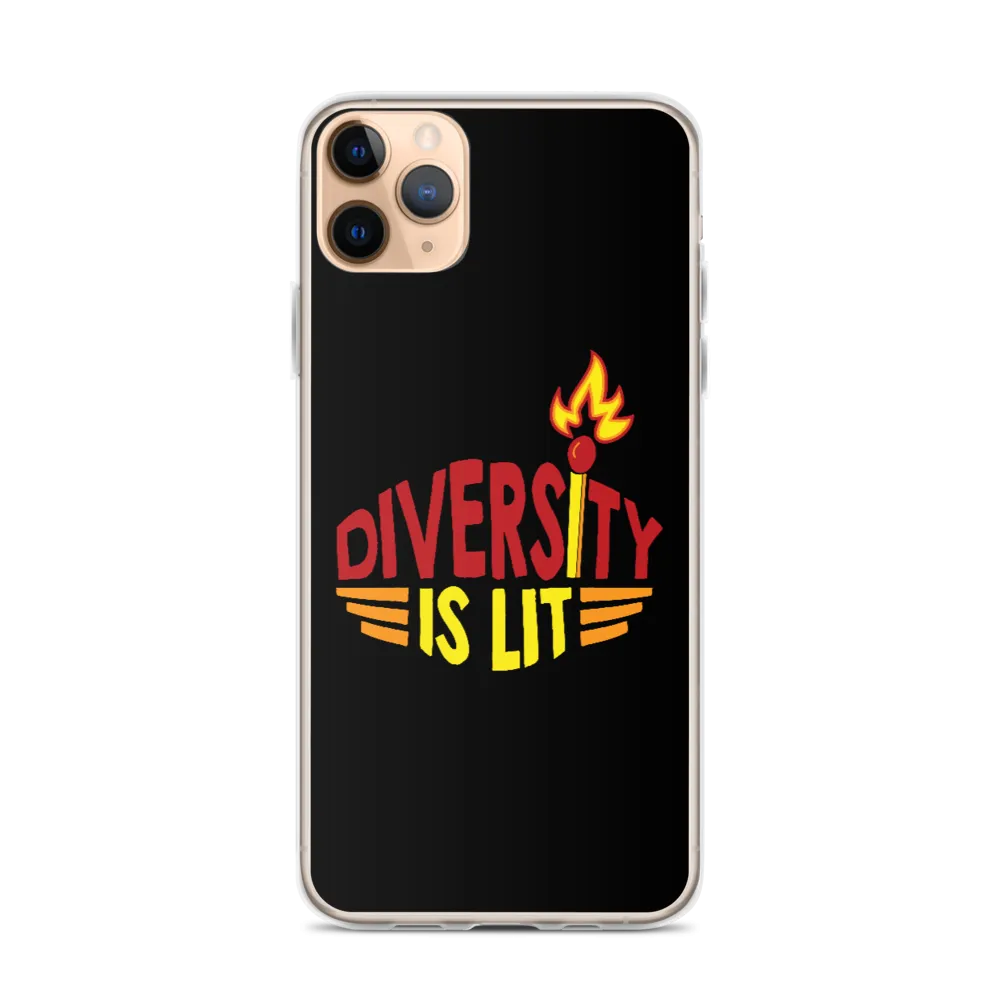 Diversity is Lit (iPhone Case)