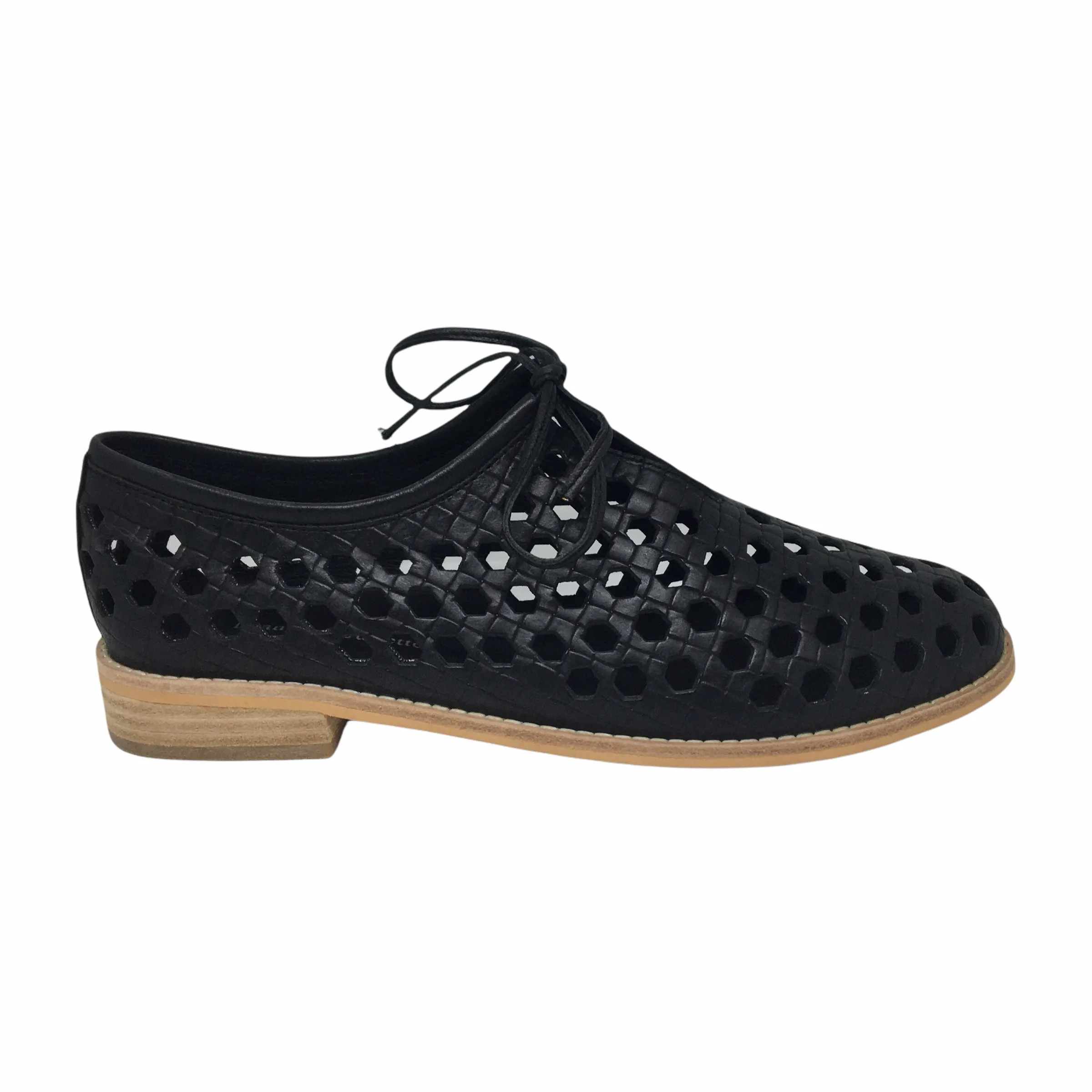 Django & Juliette Amya Leather ~ Black ~ Cognac ~ Latte