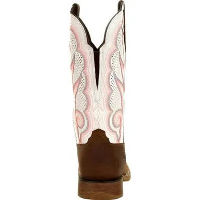 DURANGO® LADY REBEL PRO™ WOMEN'S WHITE VENTILATED WESTERN BOOT | DRD0392