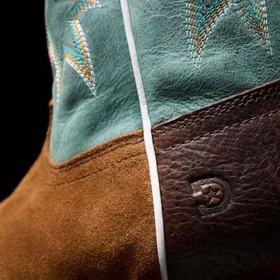 Durango Men's Collection Roughout 13" Soft Toe Western Boot- Whiskey- DDB0467