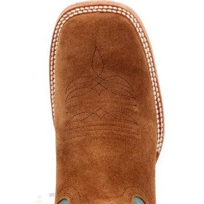 Durango Men's Collection Roughout 13" Soft Toe Western Boot- Whiskey- DDB0467