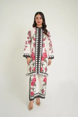 Eastern Fusion Printed Co-ord set
