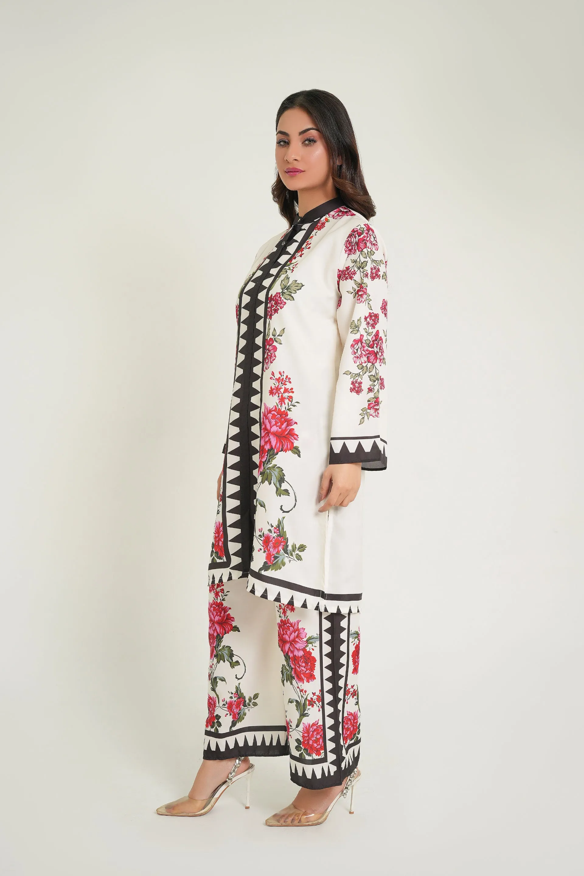 Eastern Fusion Printed Co-ord set