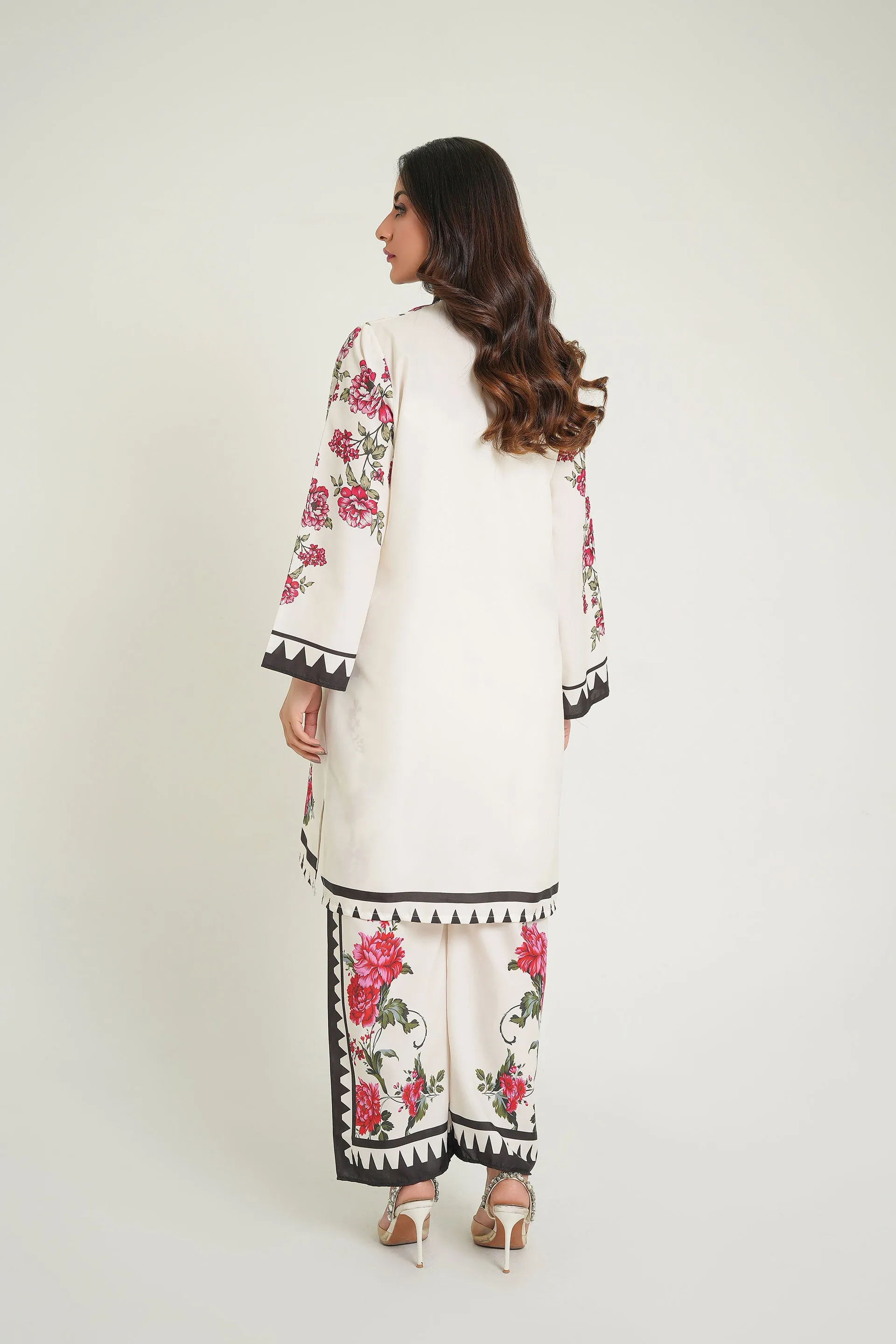 Eastern Fusion Printed Co-ord set