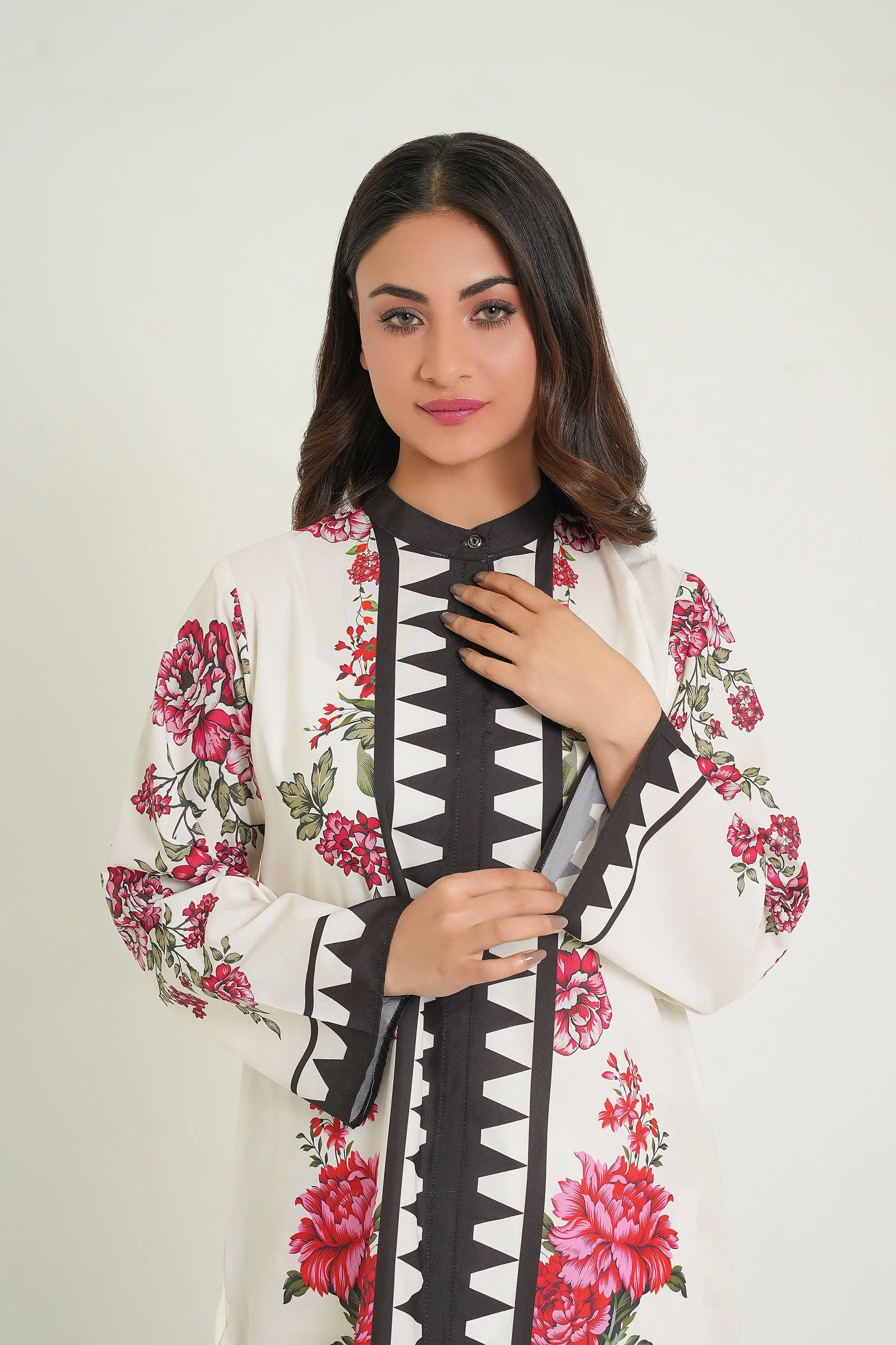 Eastern Fusion Printed Co-ord set