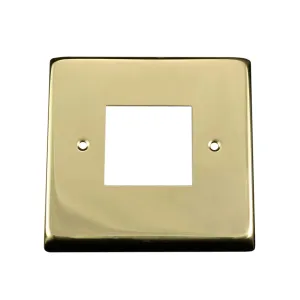 ElekTek Light Switch Conversion Metal Modern Cover Plate No Wiring Double