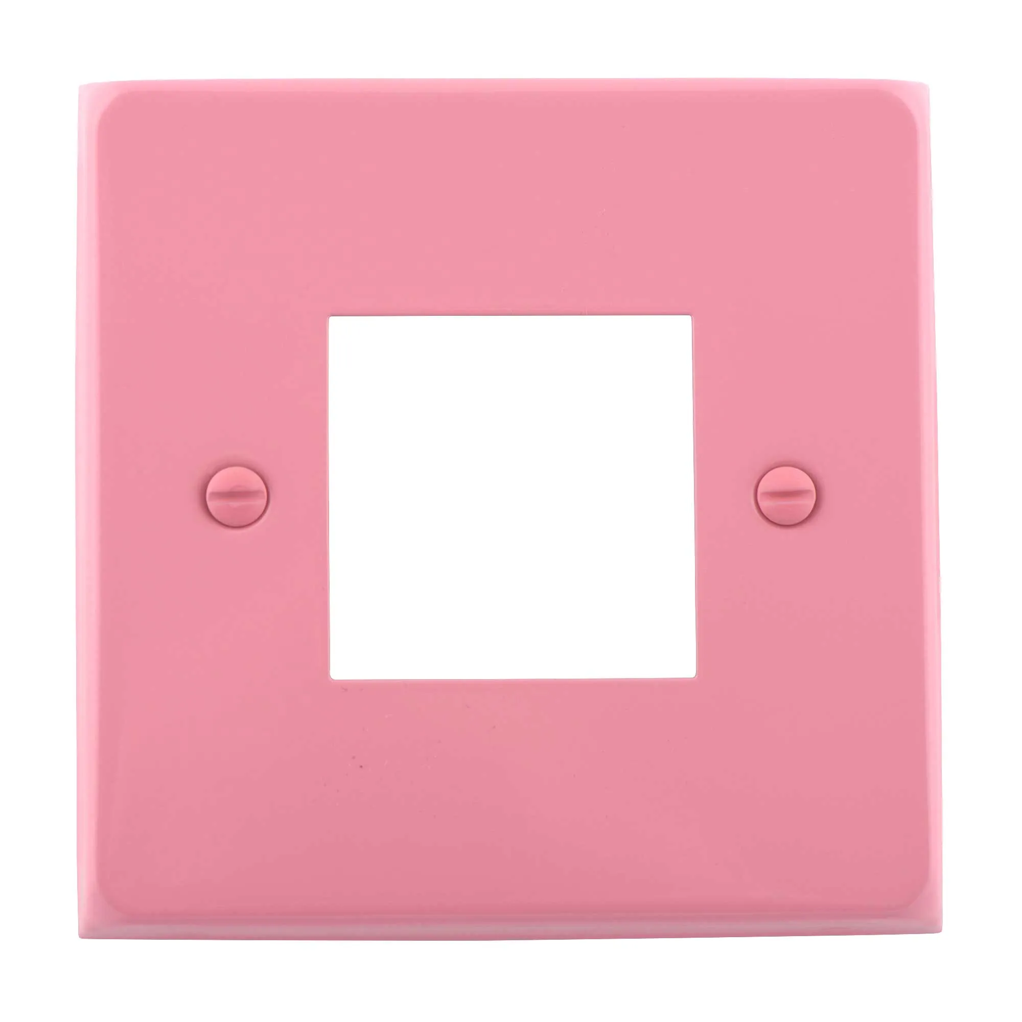 ElekTek Light Switch Conversion Metal Modern Cover Plate No Wiring Double