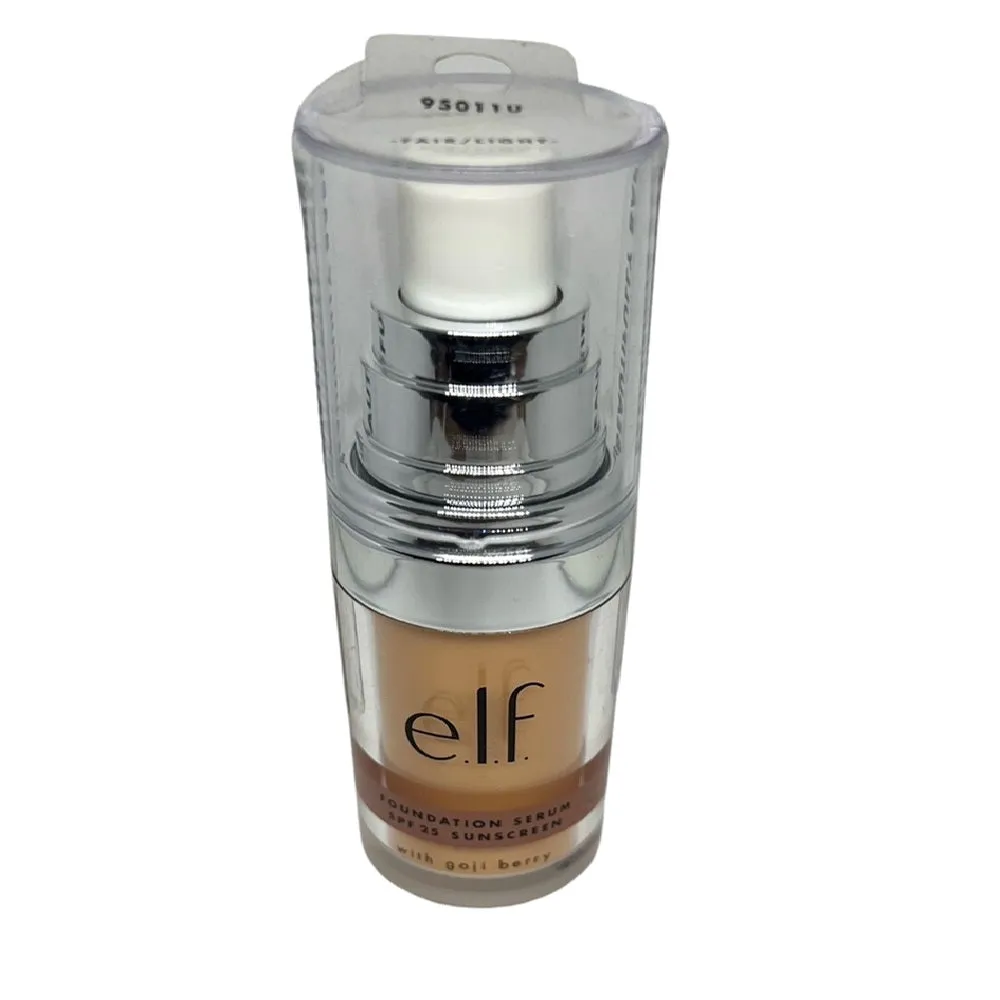 e.l.f. Beautifully Bare Foundation Serum SPF 25, Fair/Light 95011U