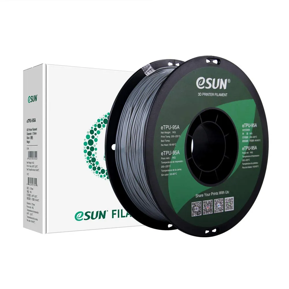 eSUN TPU 95A Flexible Filament 1.75mm 1KG (2.2lb)
