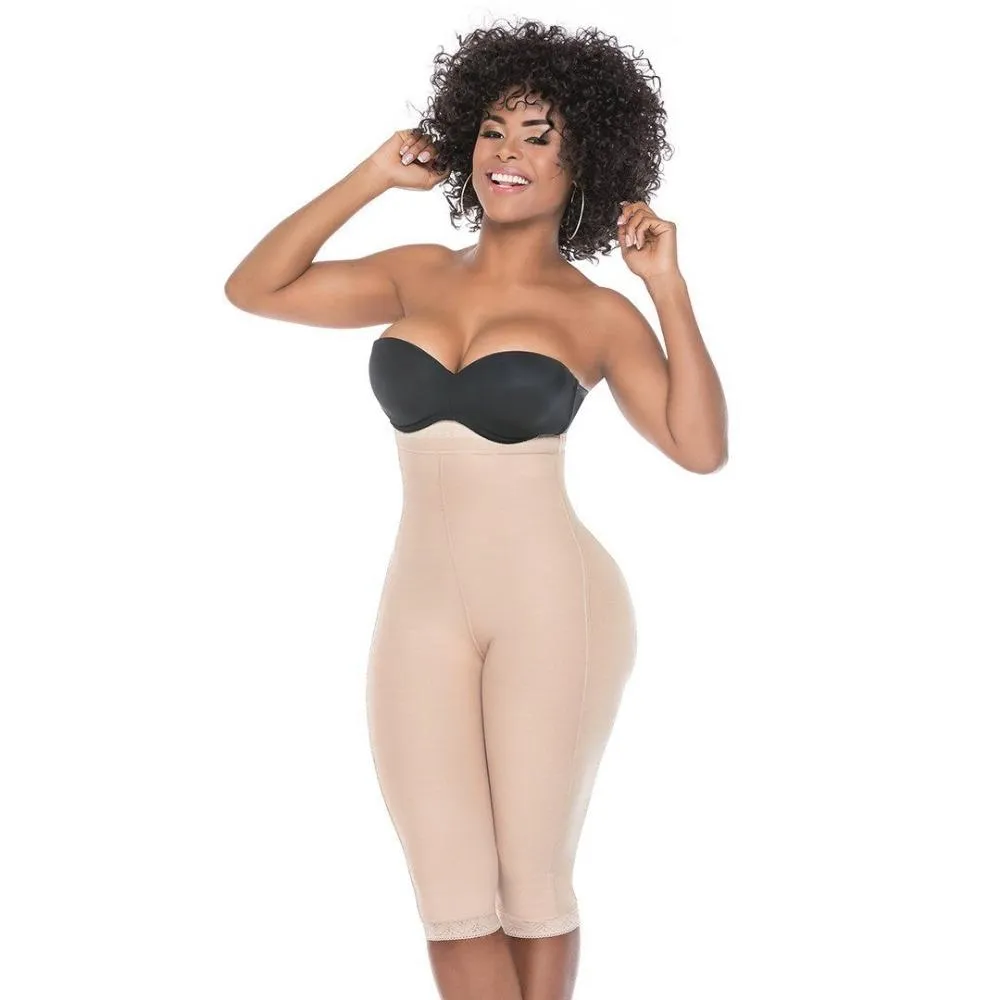Faja Salome 0219 Strapless Long Short Invisible High Shooting Lift - Comfort Line