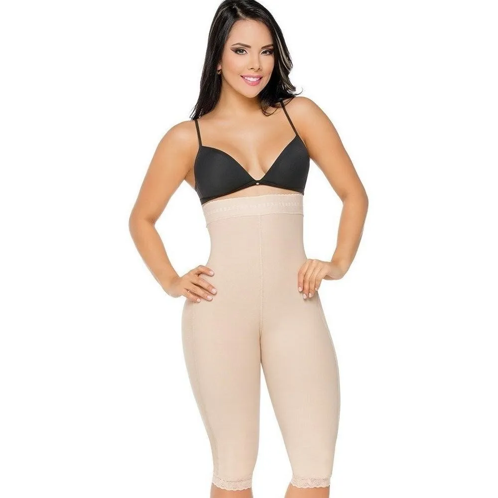 Faja Salome 0219 Strapless Long Short Invisible High Shooting Lift - Comfort Line