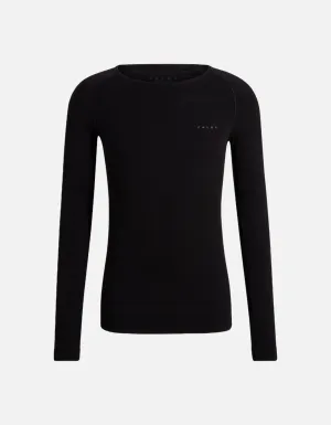 FALKE Men long sleeve Shirt Warm - Black
