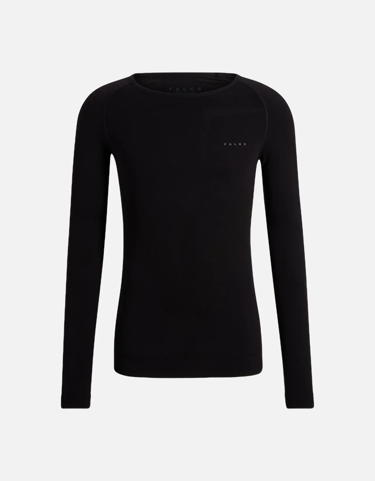 FALKE Men long sleeve Shirt Warm - Black