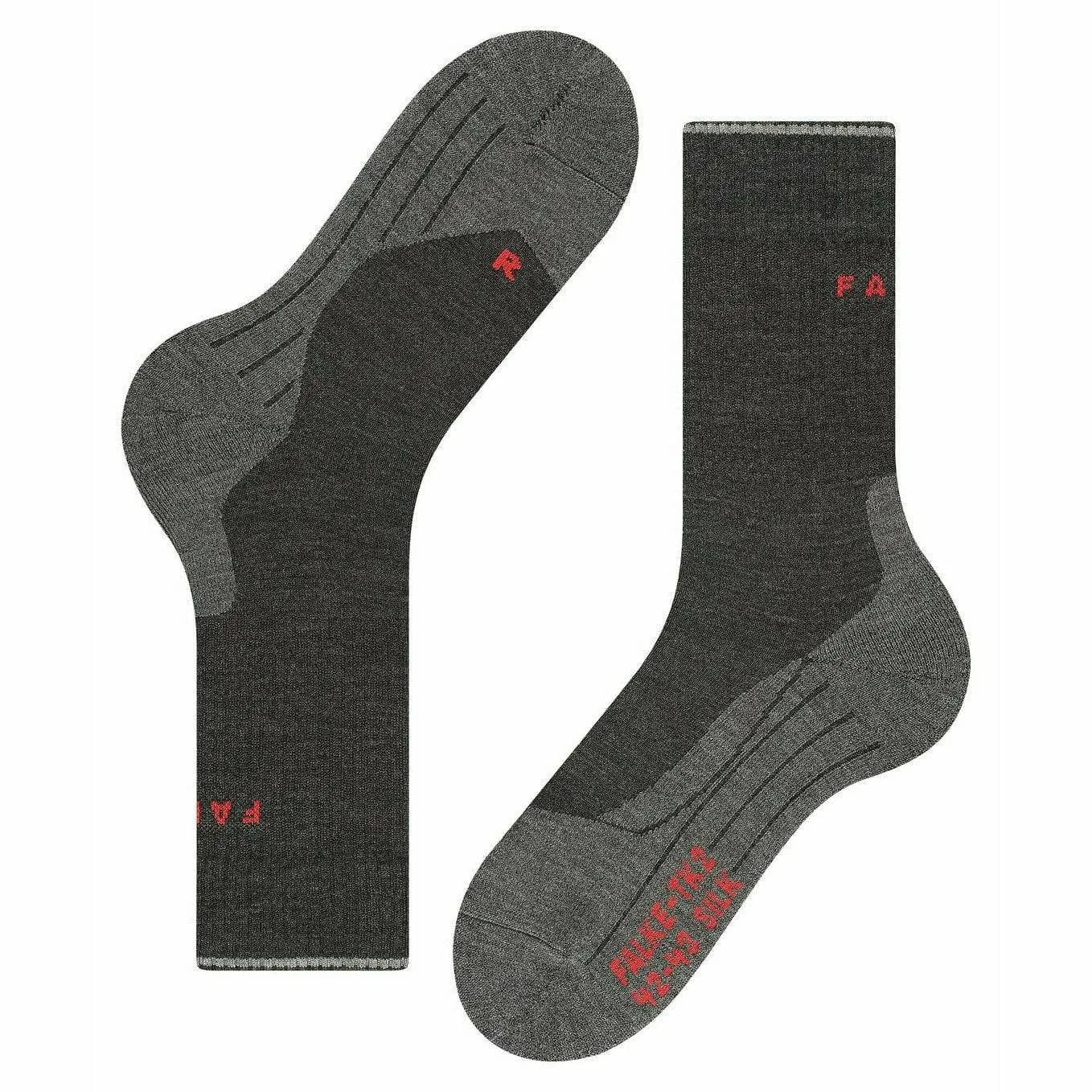 FALKE Mens TK2 Explore Wool Silk Trekking Socks