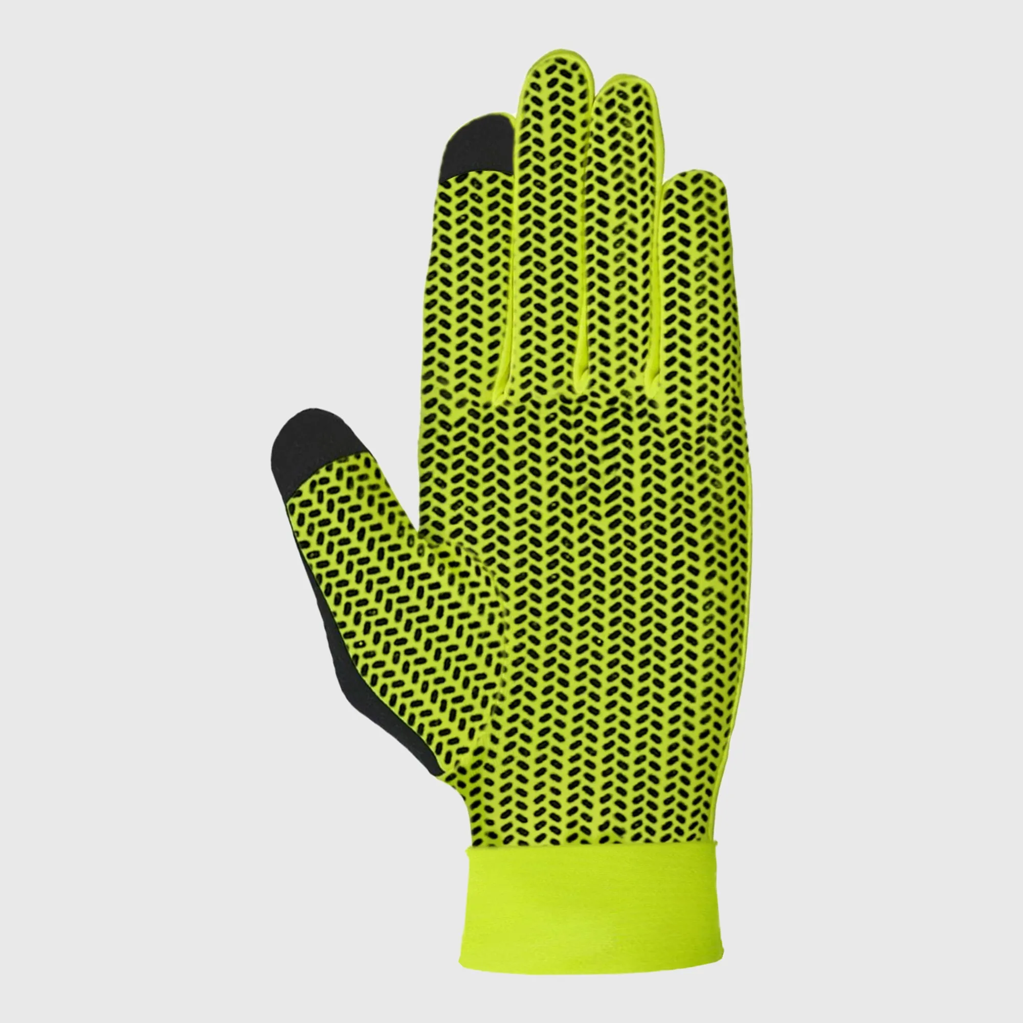 Fdx Aero Yellow Full Finger Winter Cycling Gloves