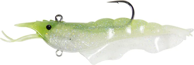 Fishcraft Dr Prawn Soft Plastic Lure Rigged 3 Inch