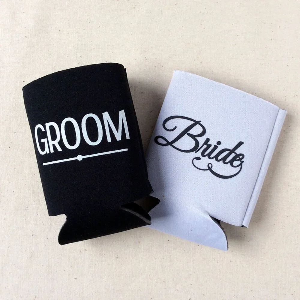 Forever Starts Here - Wedding Can Cooler #182R