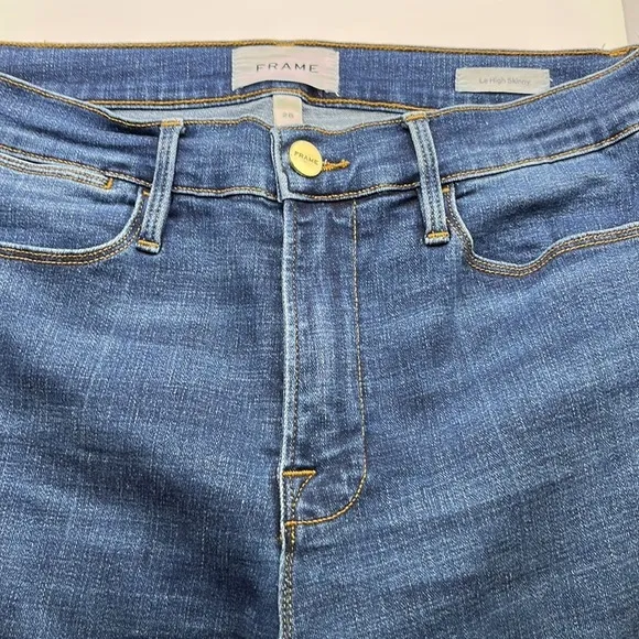 Frame Denim Le High Skinny High Rise Size 28