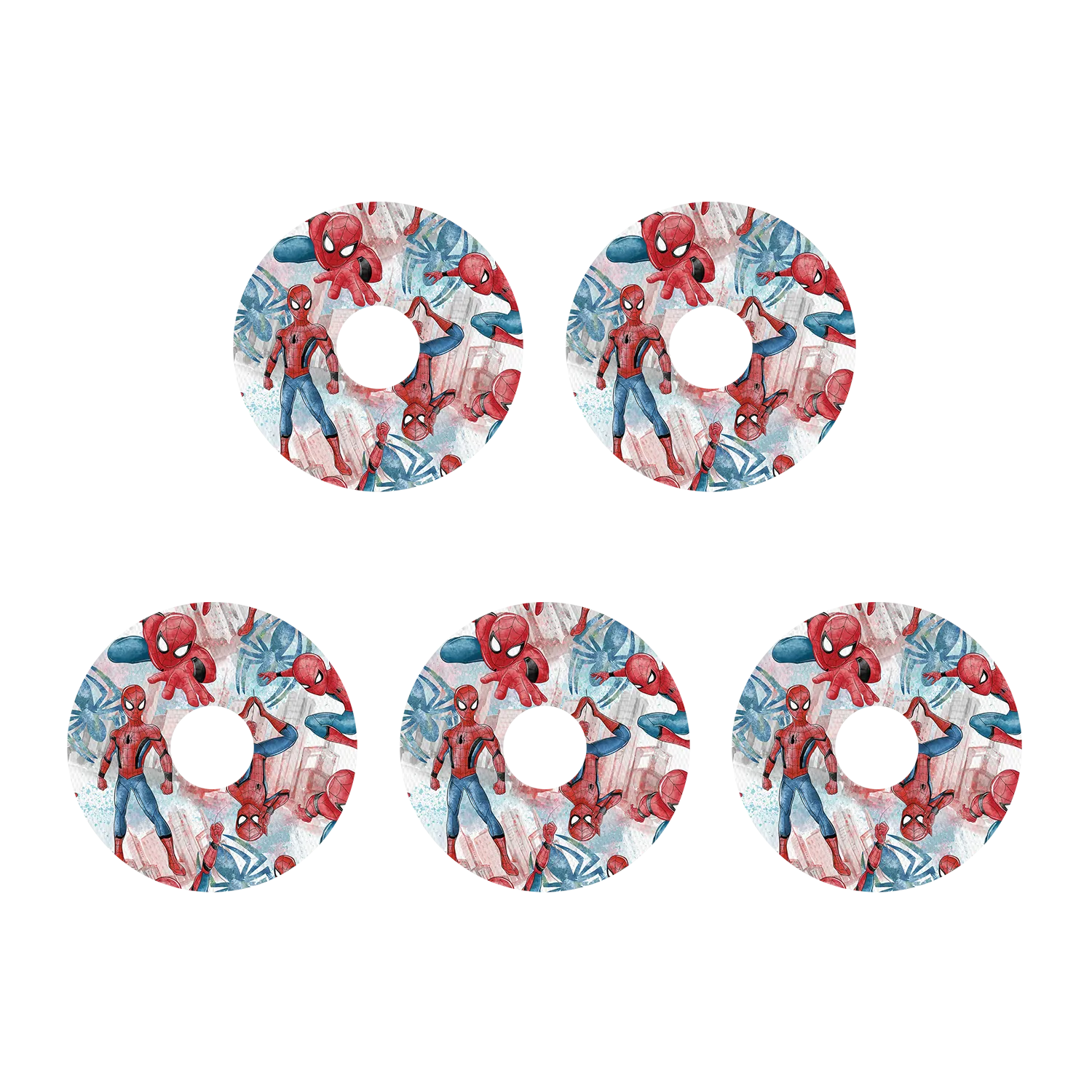 Freestyle Libre Spiderman Design Patches