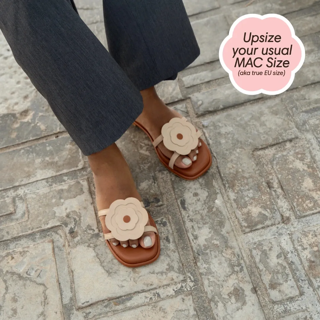 Fresh Flats in Hana Beige & Brown