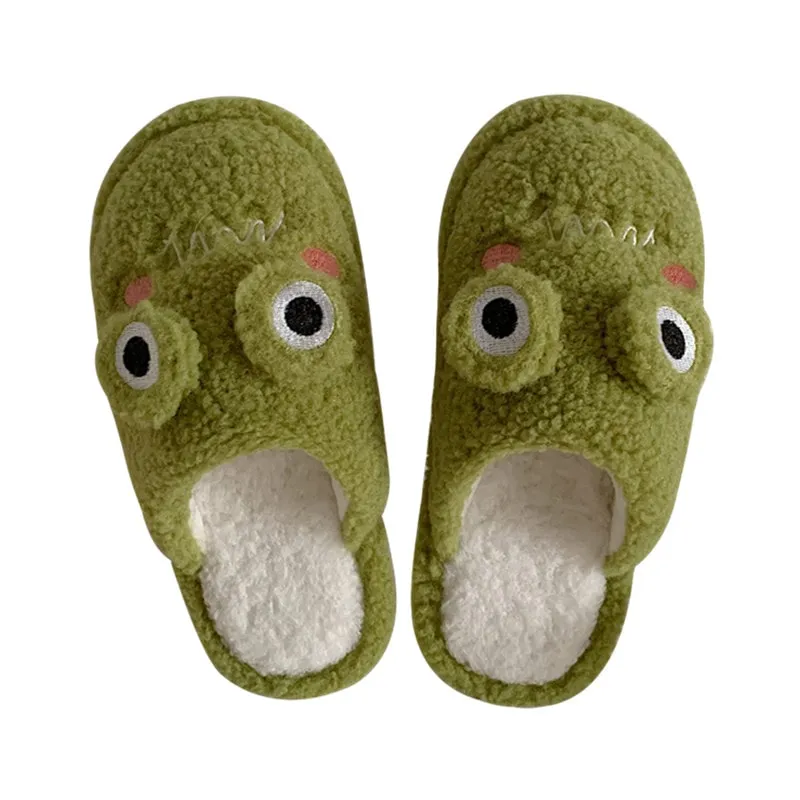 Frog Face Slippers