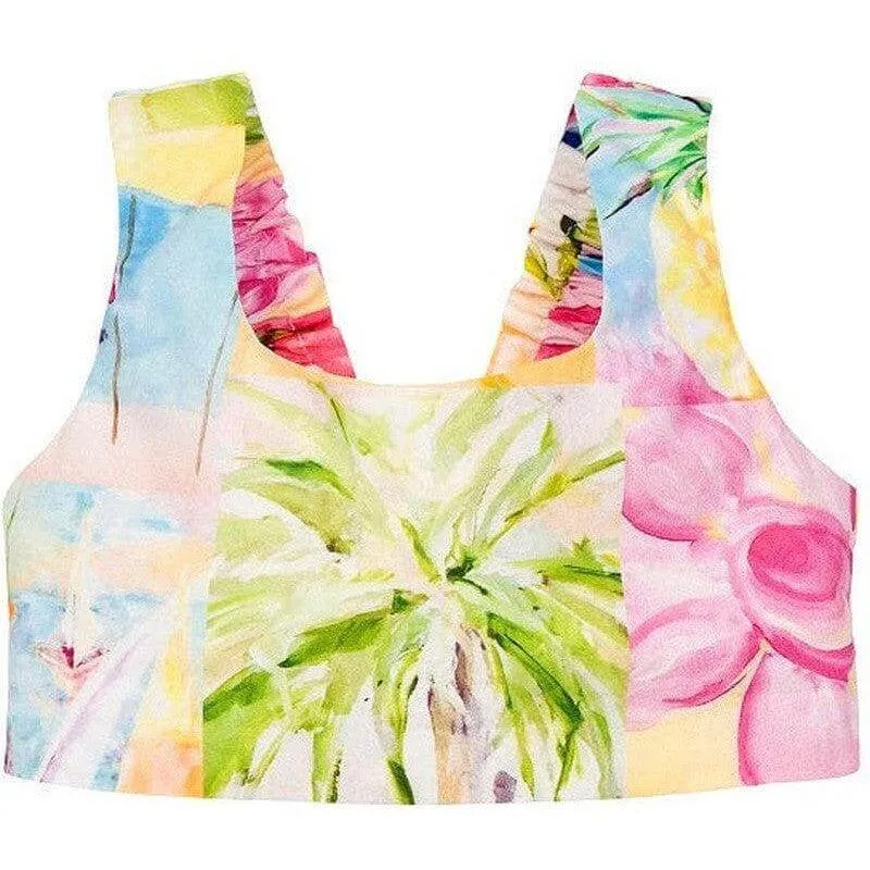 Girls Tropical Short Set
