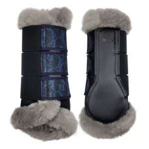 Glamour Brushing Boots Dark Navy