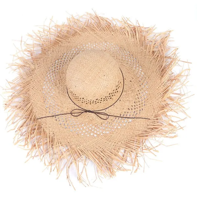 Handmade Raffia Straw Hat