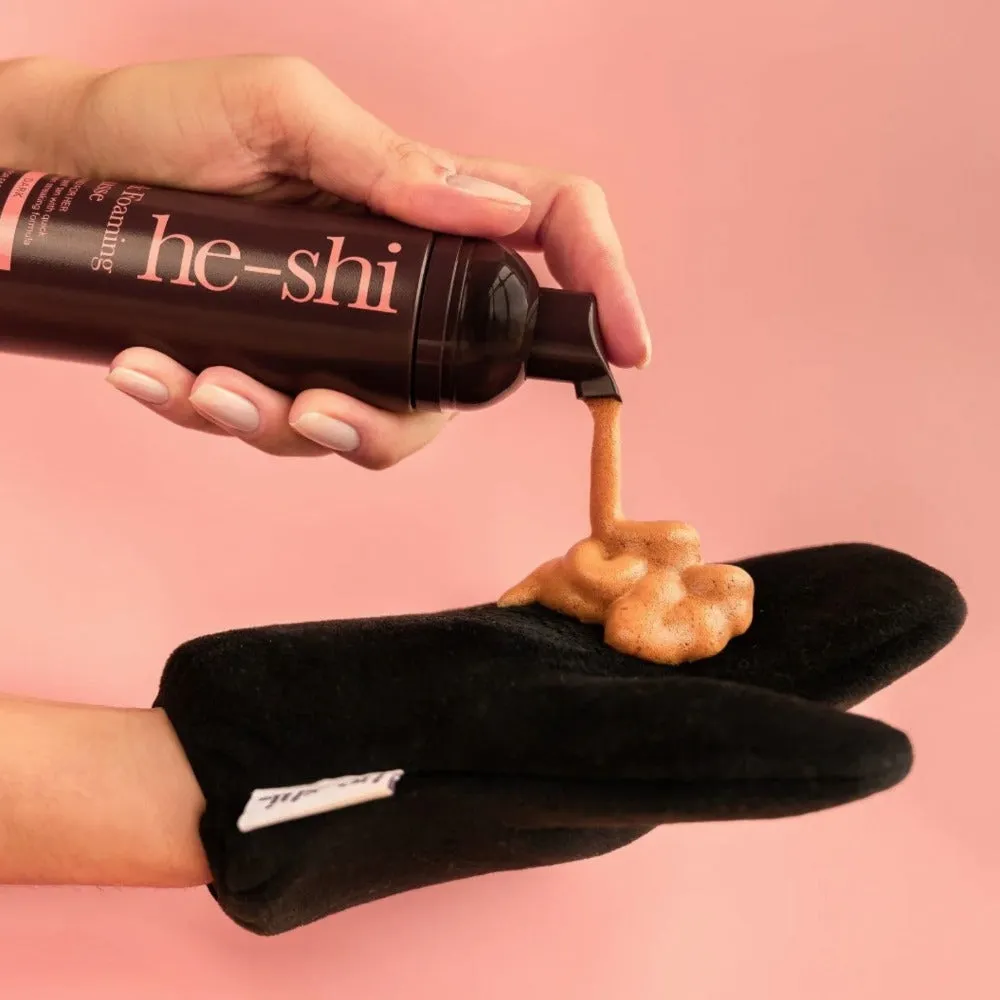 He-Shi Foaming Mousse Self Tan For Face & Body 150ml