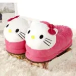 Hello Kitty Big Head Plush Slippers