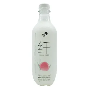 Heytea Okayama White Peach Sugar Free Soda 500ml ~ 喜茶岡山白桃味無糖氣泡水 500ml
