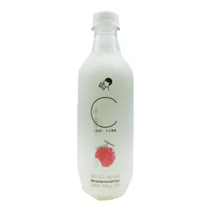 Heytea Sea Salt Lychee Sugar Free Soda 500ml ~ 喜茶海鹽荔枝味無糖汽泡水 500ml
