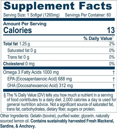 High Omega 3