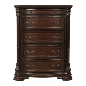 Homelegance Antoinetta Chest in Warm Cherry 1919-9