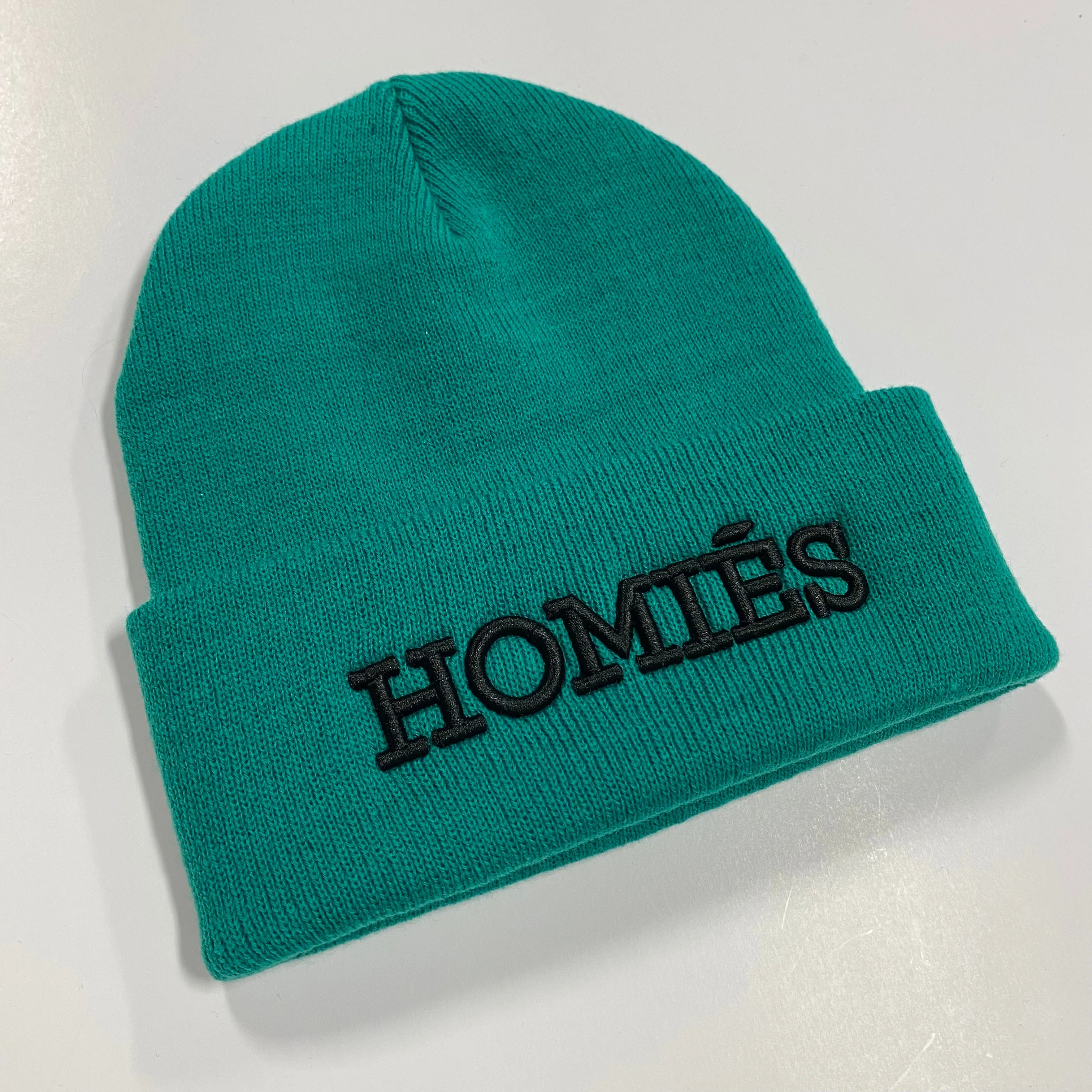 HOMIÉS GREEN/BLACK BEANIE