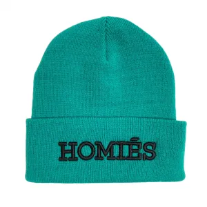 HOMIÉS GREEN/BLACK BEANIE