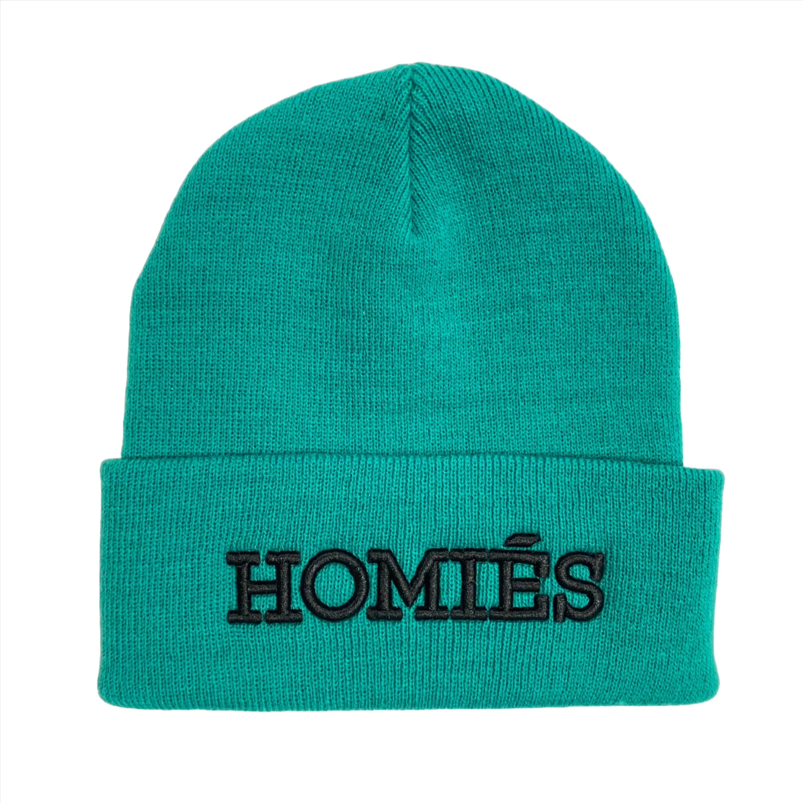 HOMIÉS GREEN/BLACK BEANIE